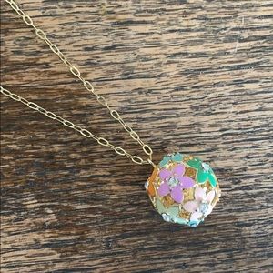 NWT floral necklace